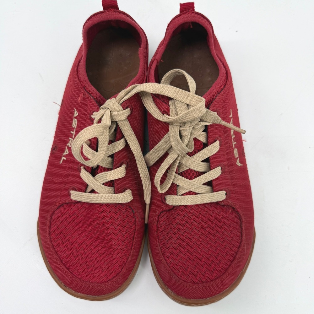 Astral Loyak Water Shoes Women 8 Red Barefoot Minimalist Kayak Boat Outdoors - Picture 4 of 8